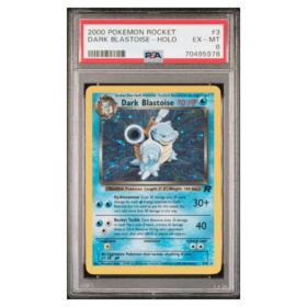 DARK BLASTOISE-HOLO #3 HOLO PSA 6 - Front