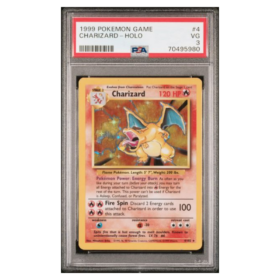 CHARIZARD-HOLO #4 PSA 3 - Front