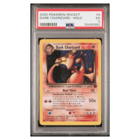 DARK CHARIZARD-HOLO #4 HOLO PSA 5 - Front