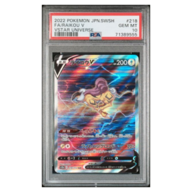 FA/RAIKOU V #218 VSTAR UNIVERSE PSA 10 - Front