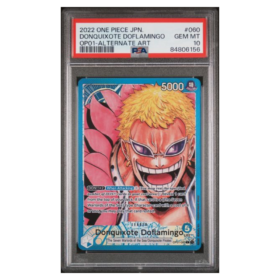 DONQUIXOTE DOFLAMINGO #060 ALTERNATE ART PSA 10 - Front