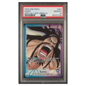 KAIDO #061 ALTERNATE ART-ERRATA PSA 10 - Front
