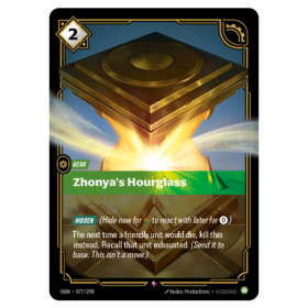 Zhonyas Hourglass [Origins]