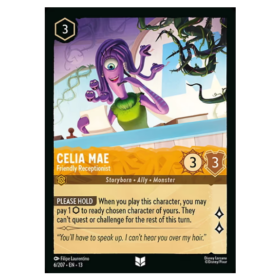 Celia Mae - Friendly Receptionist - Non Foil #6 [Attack of the Vine!]
