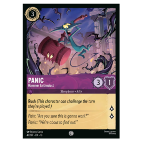 Panic - Hammer Enthusiast - Non Foil #41 [Attack of the Vine!]