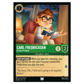 Carl Fredricksen - Loving Husband - Non Foil #74 [Attack of the Vine!]