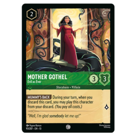 Mother Gothel - Evil as Ever - Non Foil #93 [Attack of the Vine!]
