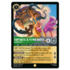 Rapunzel & Flynn Rider - Unlikely Pair - Non Foil #100 [Attack of the Vine!]