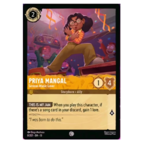 Priya Mangal - Serious Music Lover - Non Foil #8 [Attack of the Vine!]