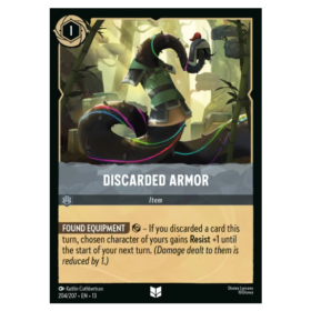 Discarded Armor - Non Foil #204 [Attack of the Vine!]