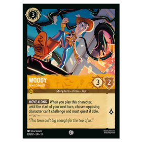Woody - Town Sheriff - Non Foil #13 [Attack of the Vine!]