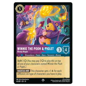Winnie The Pooh & Piglet - Hunny Mages - Non Foil #62 [Attack of the Vine!]