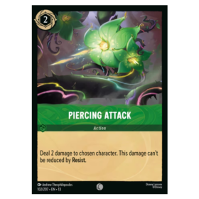 Piercing Attack - Non Foil #102 [Attack of the Vine!]