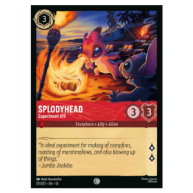 Splodyhead - Experiment 619 - Non Foil #117 [Attack of the Vine!]
