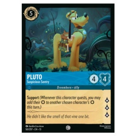 Pluto - Suspicious Sentry - Non Foil #161 [Attack of the Vine!]