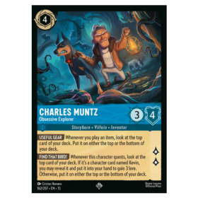 Charles Muntz - Obsessive Explorer - Non Foil #162 [Attack of the Vine!]