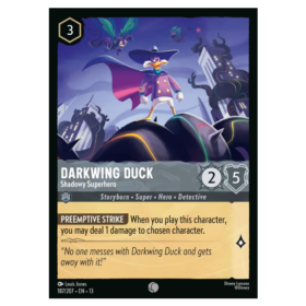 Darkwing Duck - Shadowy Superhero - Non Foil #187 [Attack of the Vine!]