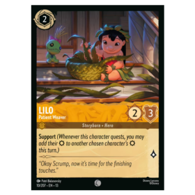 Lilo - Patient Weaver - Non Foil #10 [Attack of the Vine!]