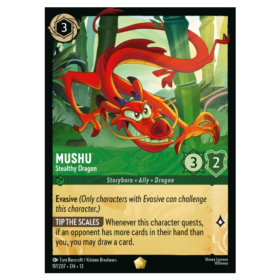 Mushu - Stealthy Dragon - Non Foil #97 [Attack of the Vine!]