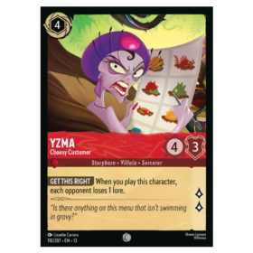 Yzma - Choosy Customer - Non Foil #110 [Attack of the Vine!]