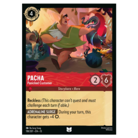 Pacha - Panicked Customer - Non Foil #118 [Attack of the Vine!]