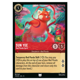 Sun Yee - Red Panda Spirit - Non Foil #119 [Attack of the Vine!]