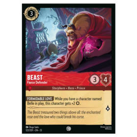 Beast - Fierce Defender - Non Foil #122 [Attack of the Vine!]