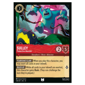 Sulley - Protective Monster - Non Foil #128 [Attack of the Vine!]