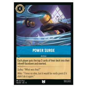 Power Surge - Non Foil #166 [Attack of the Vine!]