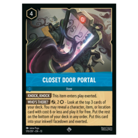 Closet Door Portal - Non Foil #170 [Attack of the Vine!]