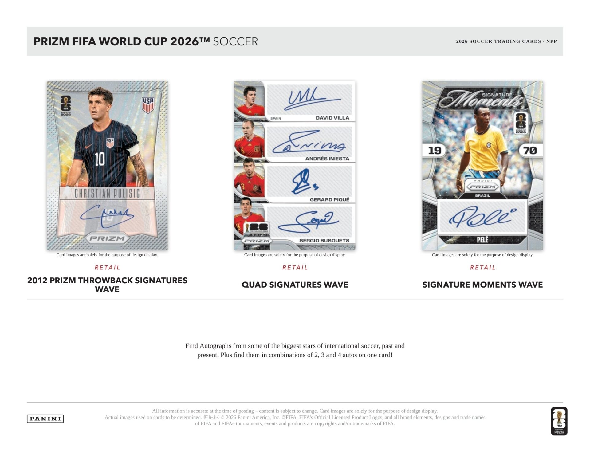 Panini Prizm FIFA World Cup 2026 - Mega Box - Image 4