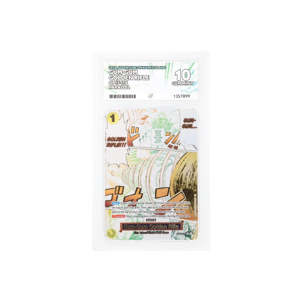 Gum-Gum Golden Rifle #OP15-116 Parallel ACE 10