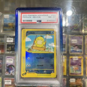 PSYDUCK-REV.FOIL #104 PSA 8