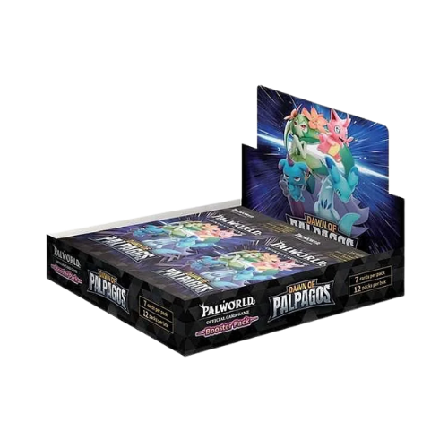 Palworld Official Card Game - BP01 - Dawn of Palpagos - Booster Display