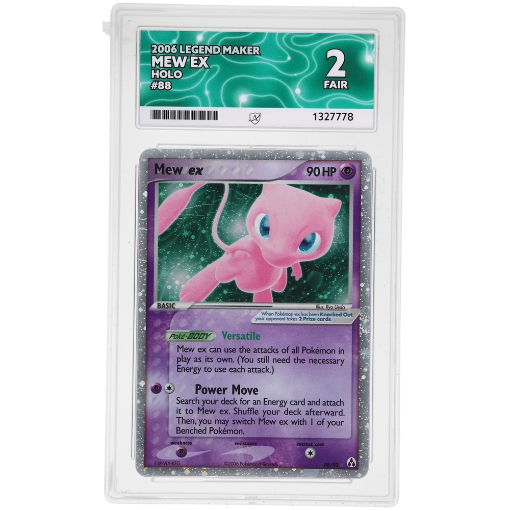Mew ex #88/92 Holo ACE 2 - Front