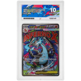 Mega Charizard X ex #223/193 Mega Attack Rare ACE 10 - Front