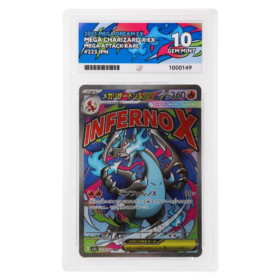 Mega Charizard X ex #223/193 Mega Attack Rare ACE 10 - Front