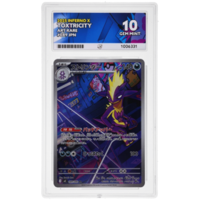Toxtricity #089/080 Art Rare ACE 10 - Front