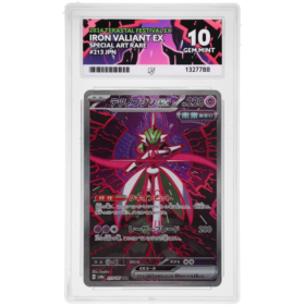 Iron Valiant ex #213/187 Special Art Rare ACE 10 - Front