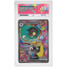 Iono's Bellibolt ex #236/193 Special Art Rare ACE 10 - Front