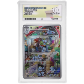 Machoke #177/165 Art Rare ACE 10 - Front