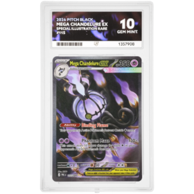 Mega Chandelure ex #115/084 Special Illustration Rare ACE 10 - Front