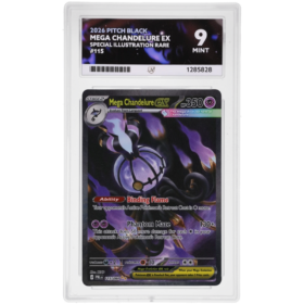 Mega Chandelure ex #115/084 Special Illustration Rare ACE 10 - Front