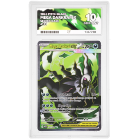 Mega Darkrai ex #101/084 Secret Rare ACE 10 - Front