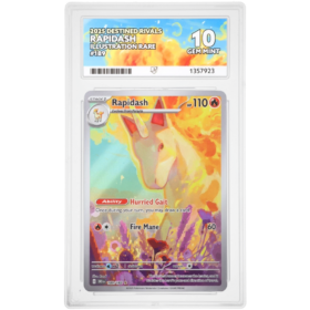 Rapidash #189/182 Illustration Rare ACE 10 - Front