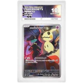 Team Rocket's Mimikyu #205/193 Art Rare ACE 10 - Front