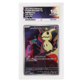 Team Rocket's Mimikyu #205/193 Art Rare ACE 10 - Front