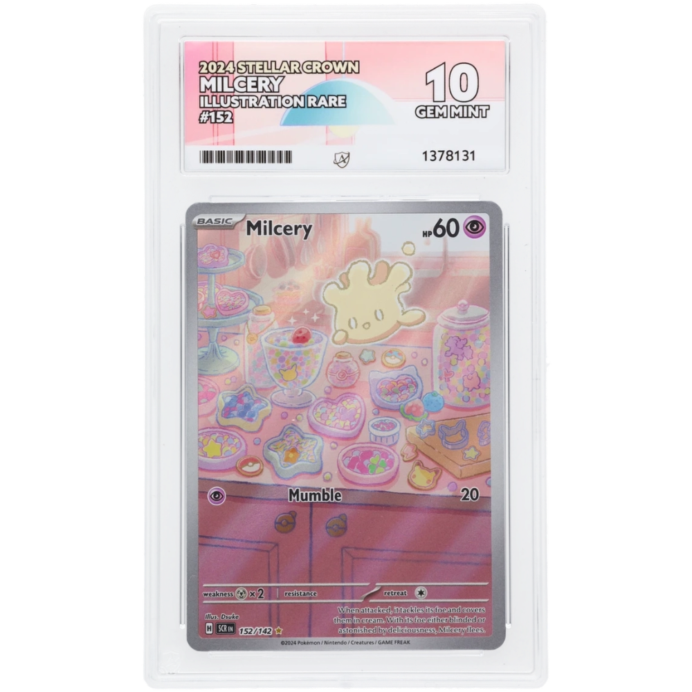 Milcery #152/142 Illustration Rare ACE 10 - Front