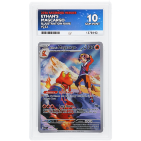 Ethan’s Magcargo #222/217 Illustration Rare ACE 10 - Front
