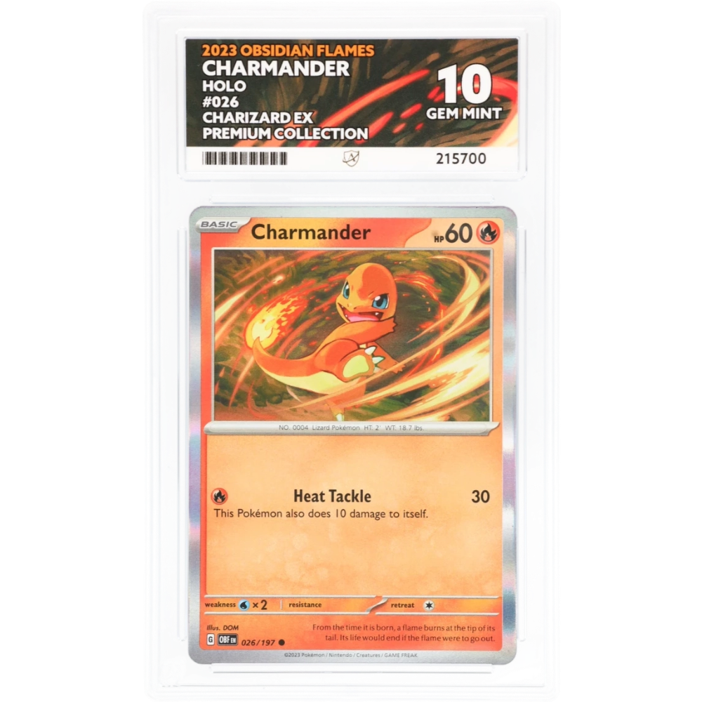 Charmander #026/197 Holo ACE 10 - Front